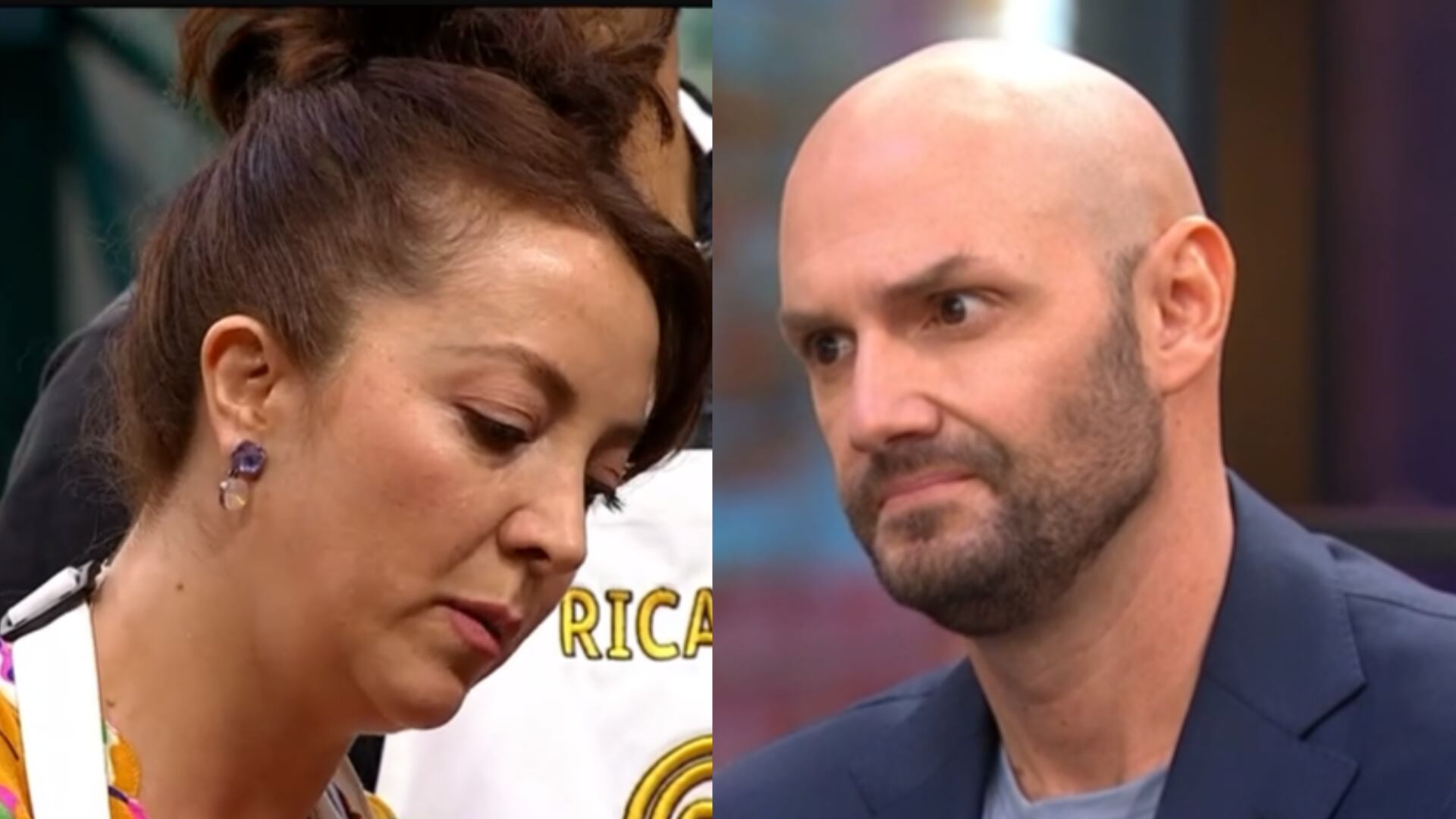 Cony Camelo quedó azul tras cometer un error 'tonto' en 'MasterChef' frente a Nicolás de Zubiría