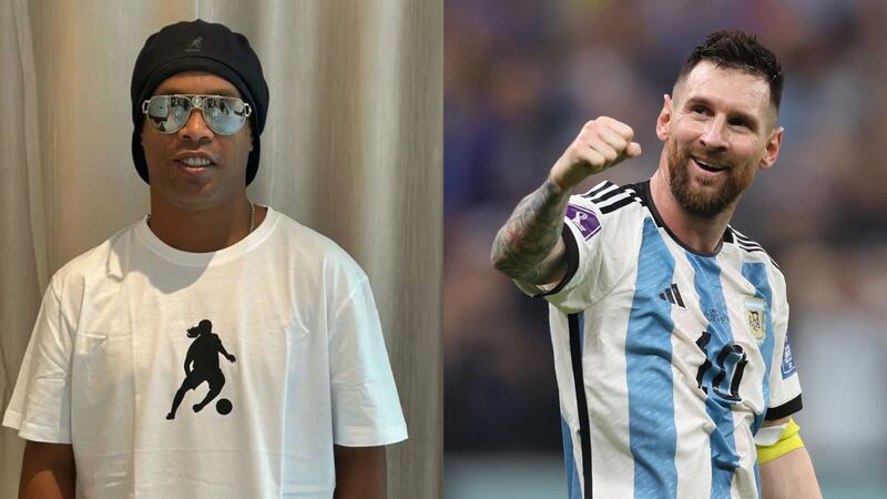 A Ronaldinho no le sorprende el nivel de Lionel Messi en el Mundial Qatar 2022