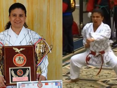 Sandra Hernández: venció el cáncer y es la primera mujer latinoamericana en alcanzar el noveno dan en Shorin Ryu