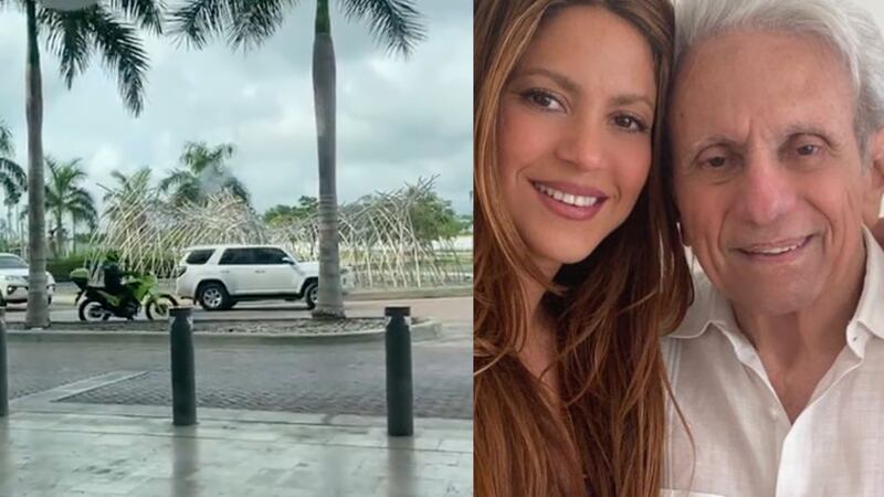 Shakira ya estaría en Cartagena para estar con su padre William Mebarak: evitó a la prensa