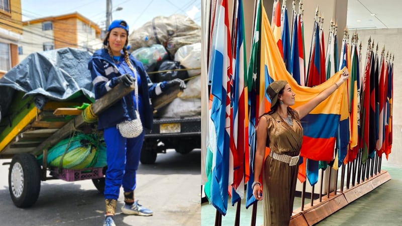 ‘Marce la Recicladora’ recibió emocionada prestigioso reconocimiento para Colombia