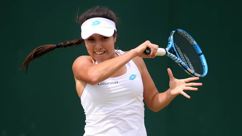 ¡Bendecida! María Camila Osorio debuta con triunfo en Wimbledon