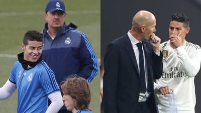 James Rodríguez no tuvo problema en escoger entre Zidane y ‘Rafa’ Benítez