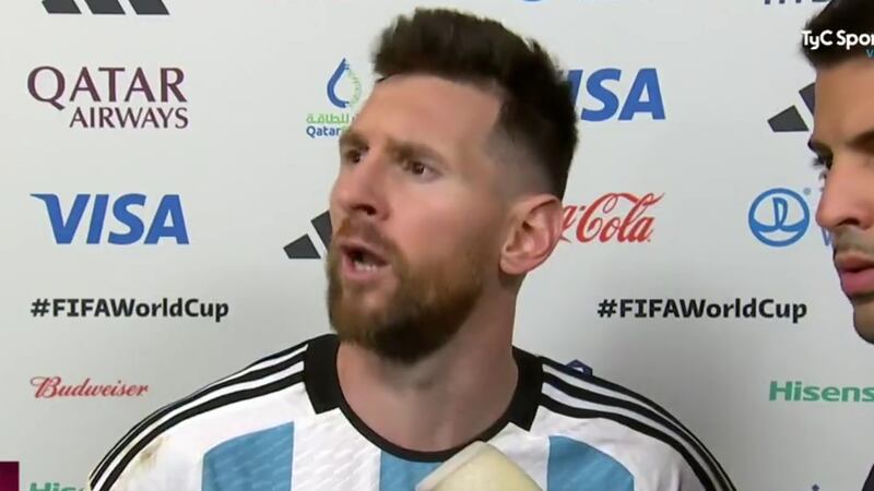 "¿Qué mirás, bobo?": Lionel Messi