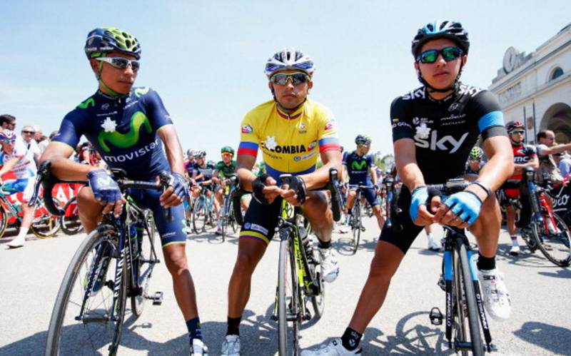 Ranking de la UCI con Nairo Quintana y Sergio Luis
