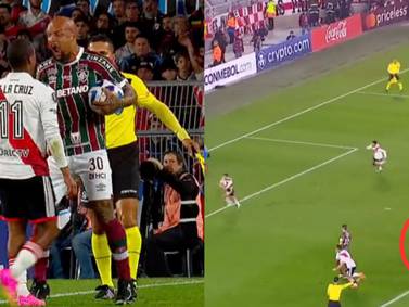 Borja no ‘copió de ninguna’ y le gritó un gol de River a Felipe Melo en la cara