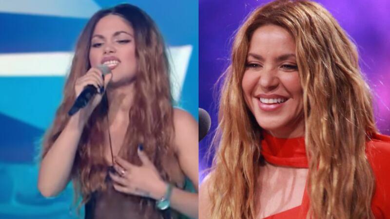 Shakira se sorprendió con su imitadora de Yo me Llamo en su Instagram: "mejor que la original"