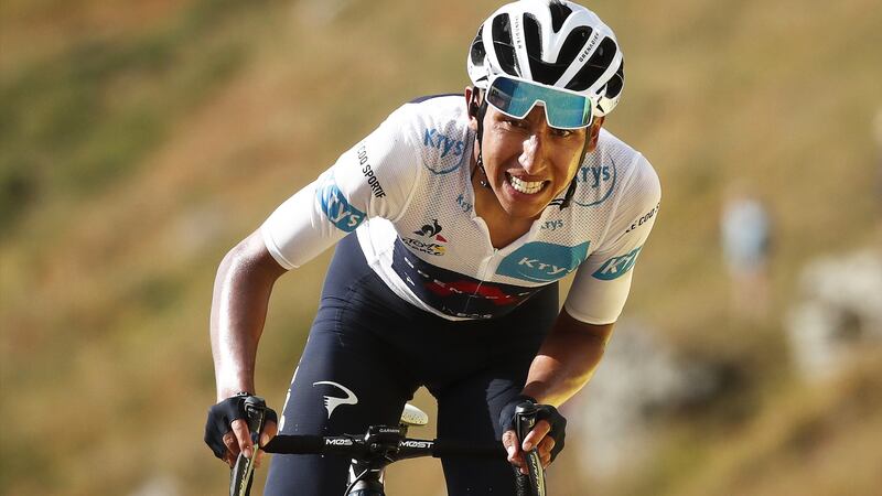Egan Bernal sobre Giro de Italia