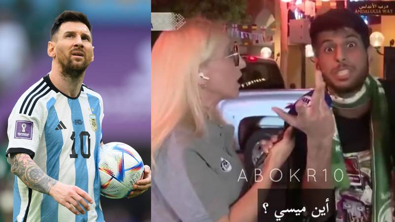 Hincha de Arabia Saudita echó a Messi del Mundial