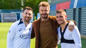 ¿Lo invitó al Inter Miami? Beckham visita a PSG a pocos meses de que Messi sea libre