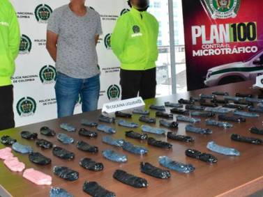 En condones transportaban cocaína hacia Panamá en nueva modalidad