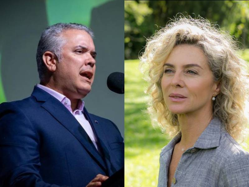 “Es menos peligroso”: Margarita Rosa de Francisco arremetió contra el expresidente Duque en sus redes sociales