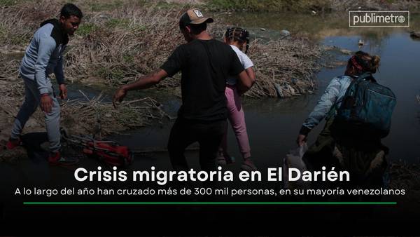 Casi 80 mil personas cruzan El Darién agudizando la crisis migratoria entre Colombia y Panamá