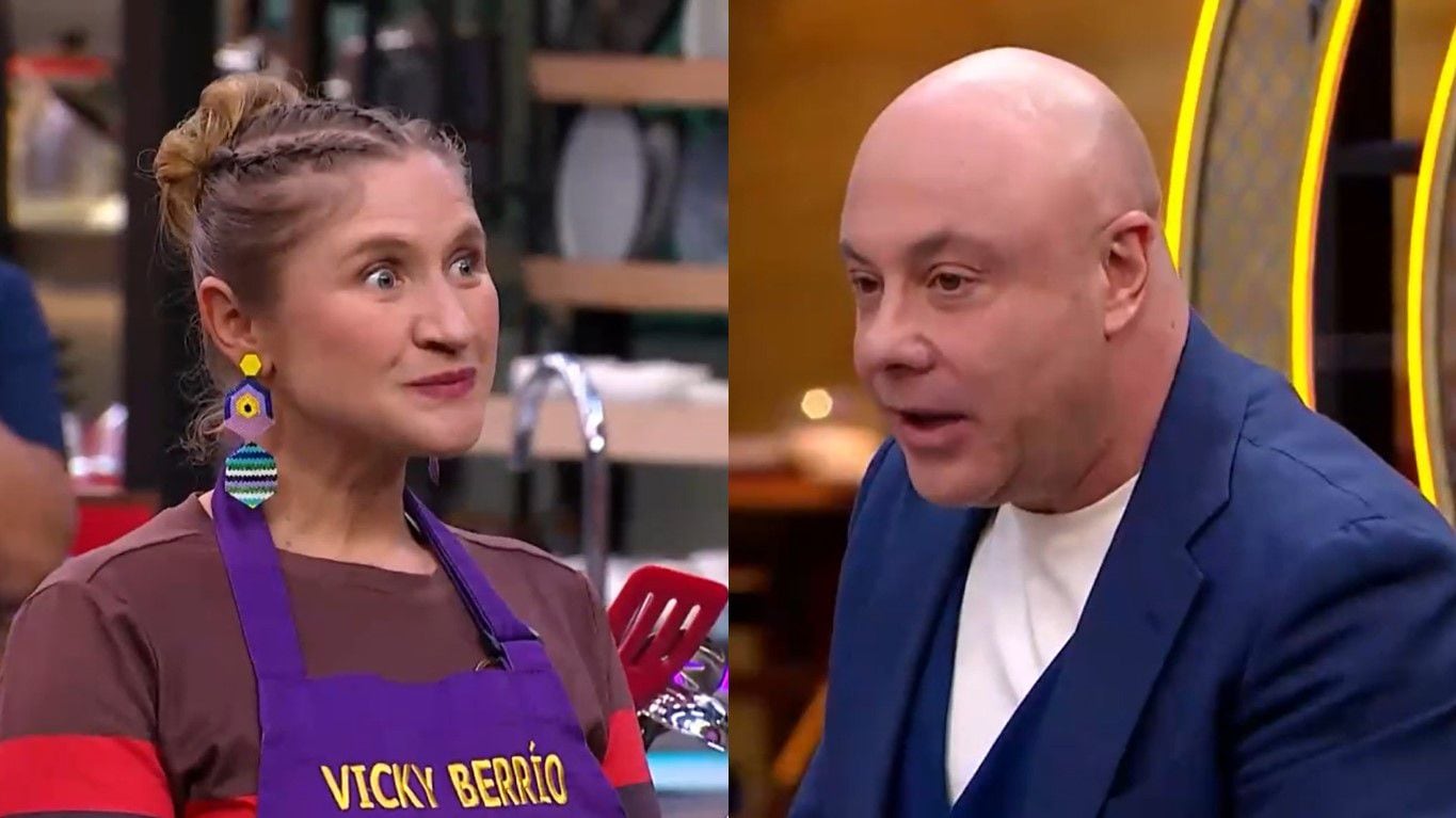 Jorge Rausch complació a Vicky Berrío con cachete en MasterChef Colombia – Publimetro Colombia