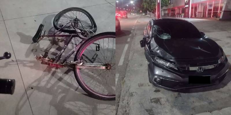 Fatal accidente involucró a un jugador de Flamengo que arrolló a un ciclista