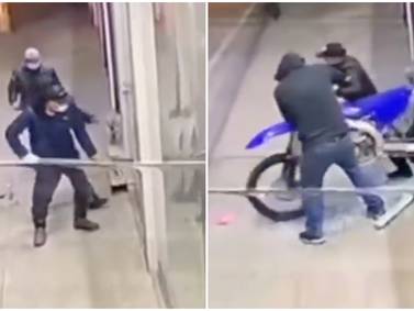 Millonario robo de motos en Mosquera: ladrones se metieron en un concesionario que ni siquiera se habría inaugurado 