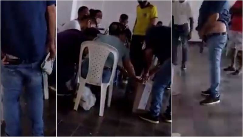 Hombre se limpió el trasero con el tarjetón electoral y lo depositó en la urna