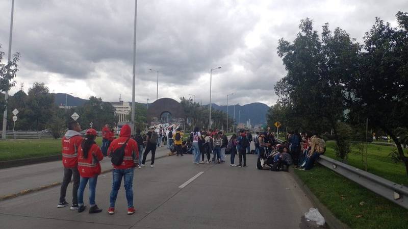 Protestas en Bogotá hoy