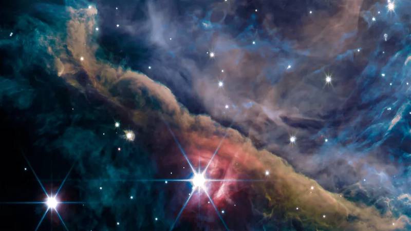 La Nebulosa de Orión captada por el telescopio James Webb