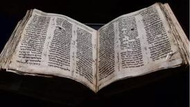 Venden la Biblia hebrea más antigua del mundo por 38 millones de dólares 