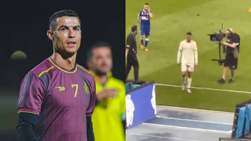 Cristiano Ronaldo es duramente criticado por un gesto al que calificaron como obsceno en Arabia Saudita.
