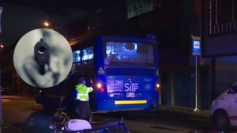 Conductor fue atacado por motociclista en Bogotá