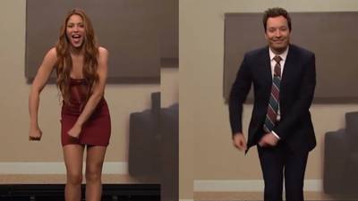 Shakira en reto de baile con Jimmy Fallon prueba que es la más divertida de todas
