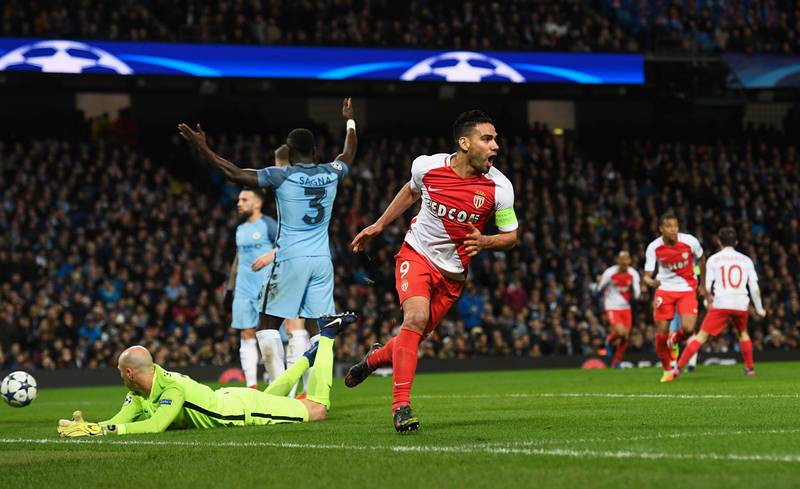 Video del gol de Falcao con Mónaco ante Manchester City