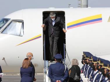 Duque echó para atrás la compra del avión presidencial ecuatoriano
