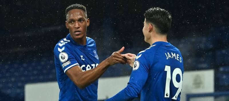 Ponen guardaespaldas a James y Yerry por inseguridad en el Everton