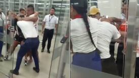 Vuelve y juega: pasajero cogió a golpes a funcionarios de LATAM en el aeropuerto de Santa Marta