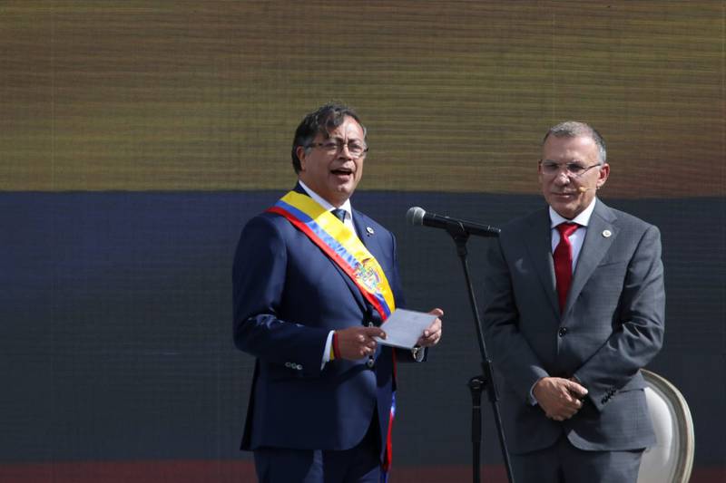 Posesión de Gustavo Petro, presidente de la República de Colombia 2022 - 2026