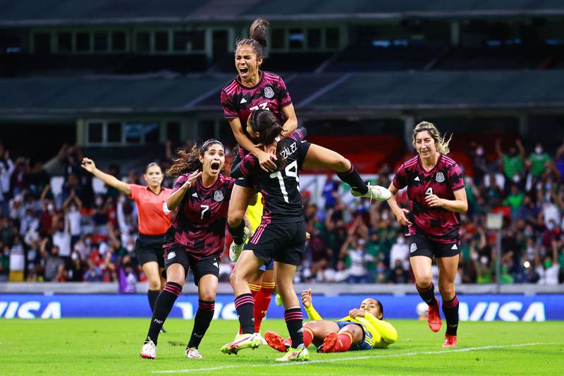¡A ritmo de ranchera! La selección Colombia femenina fue doblegada por México