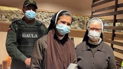 Con una bomba en el cuello mantuvieron secuestrada a la hermana Gloria Cecilia Narváez