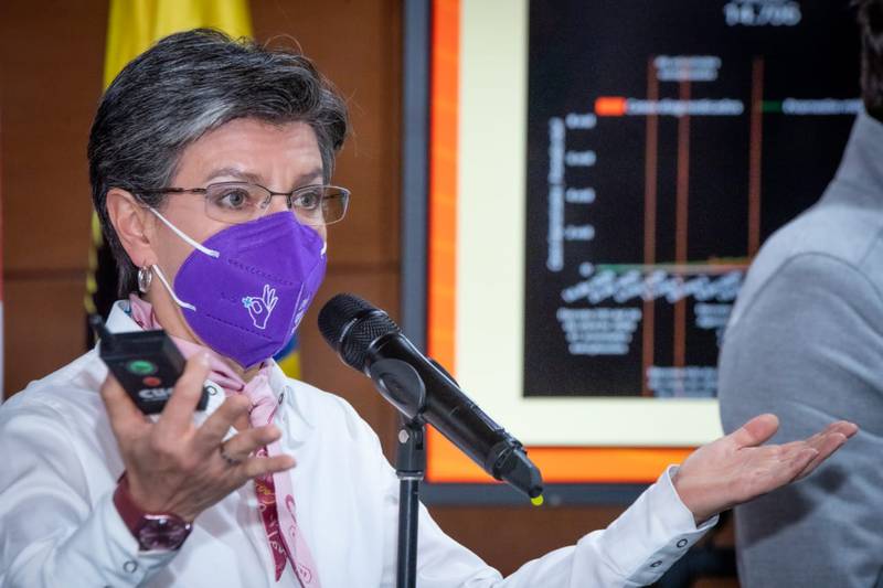Alcaldesa de Bogotá anuncia nueva cuarentena total