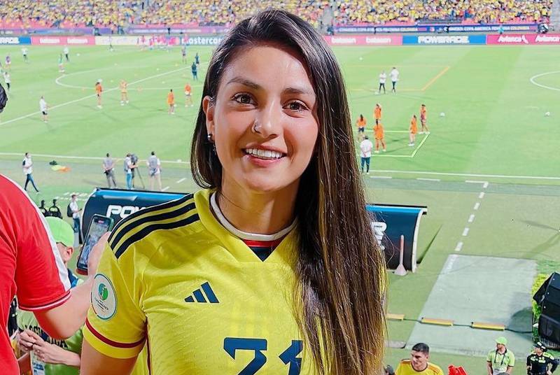 La deportista Diana Celis se fue hace unos días a Chile para reforzar sus entrenamientos futbolísticos.