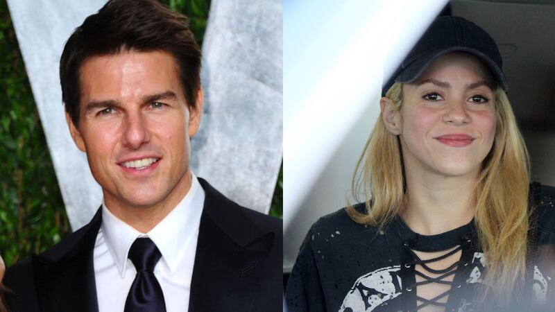 Tom Cruise y Shakira fueron vistos juntos en el GP de Miami de la Fórmula 1.
