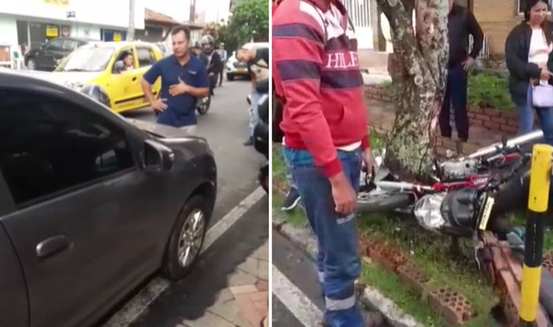 Conductor mató a un motociclista de Bucaramanga