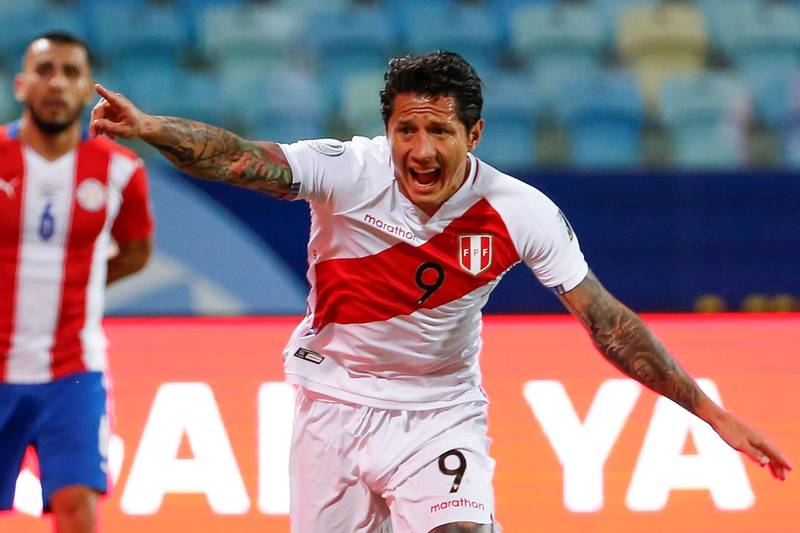 Perú contra Paraguay en la Copa América 2021