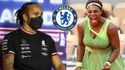 Hasta Lewis Hamilton y Serena Williams le quieren invertir dinero al Chelsea