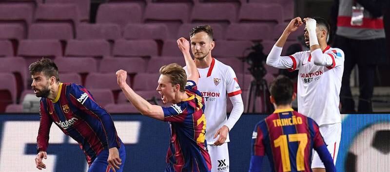 VIDEO | Goles Barcelona 3-0 Sevilla en semifinal de Copa del Rey