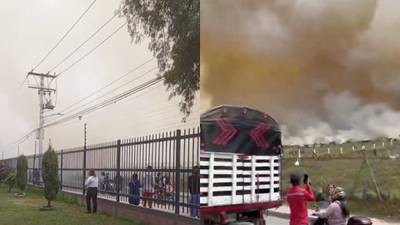 Videos: bomberos reportan nuevo incendio forestal en el sector de Gibraltar, en el sur de Bogotá