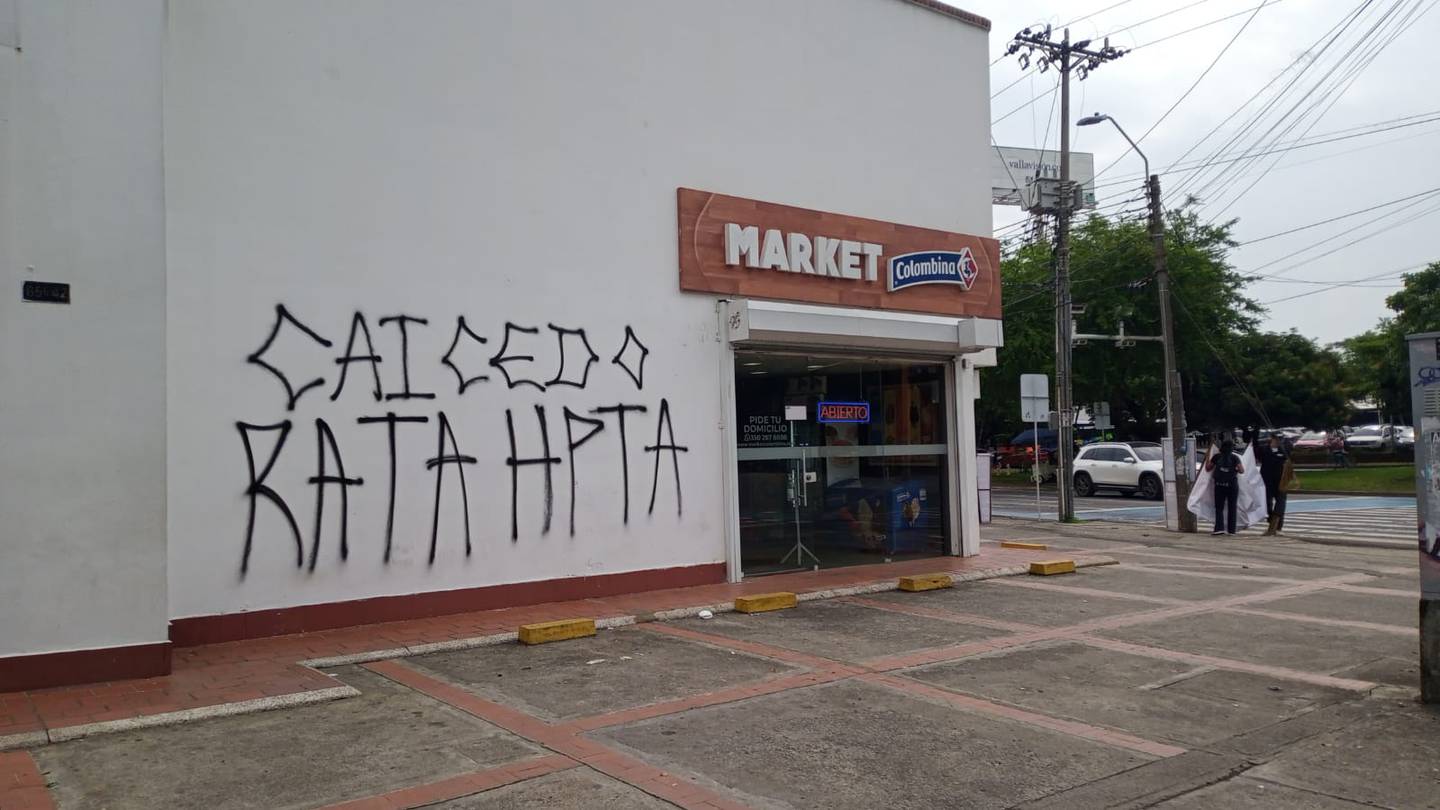 Marco Caicedo: barristas de Cali vandalizan negocios familiares del expresidente