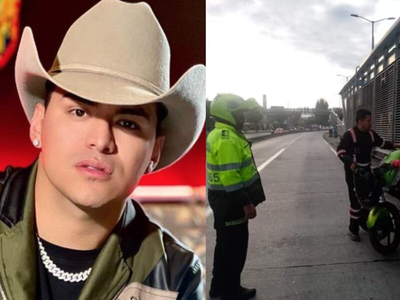 Yeison Jiménez mostró evidencia de sí ayudó a hombre que se ‘coló’ con moto en TransMilenio
