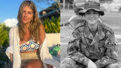 Andrea Guerrero triste por muerte de teniente Julieth García; era amiga de su familia