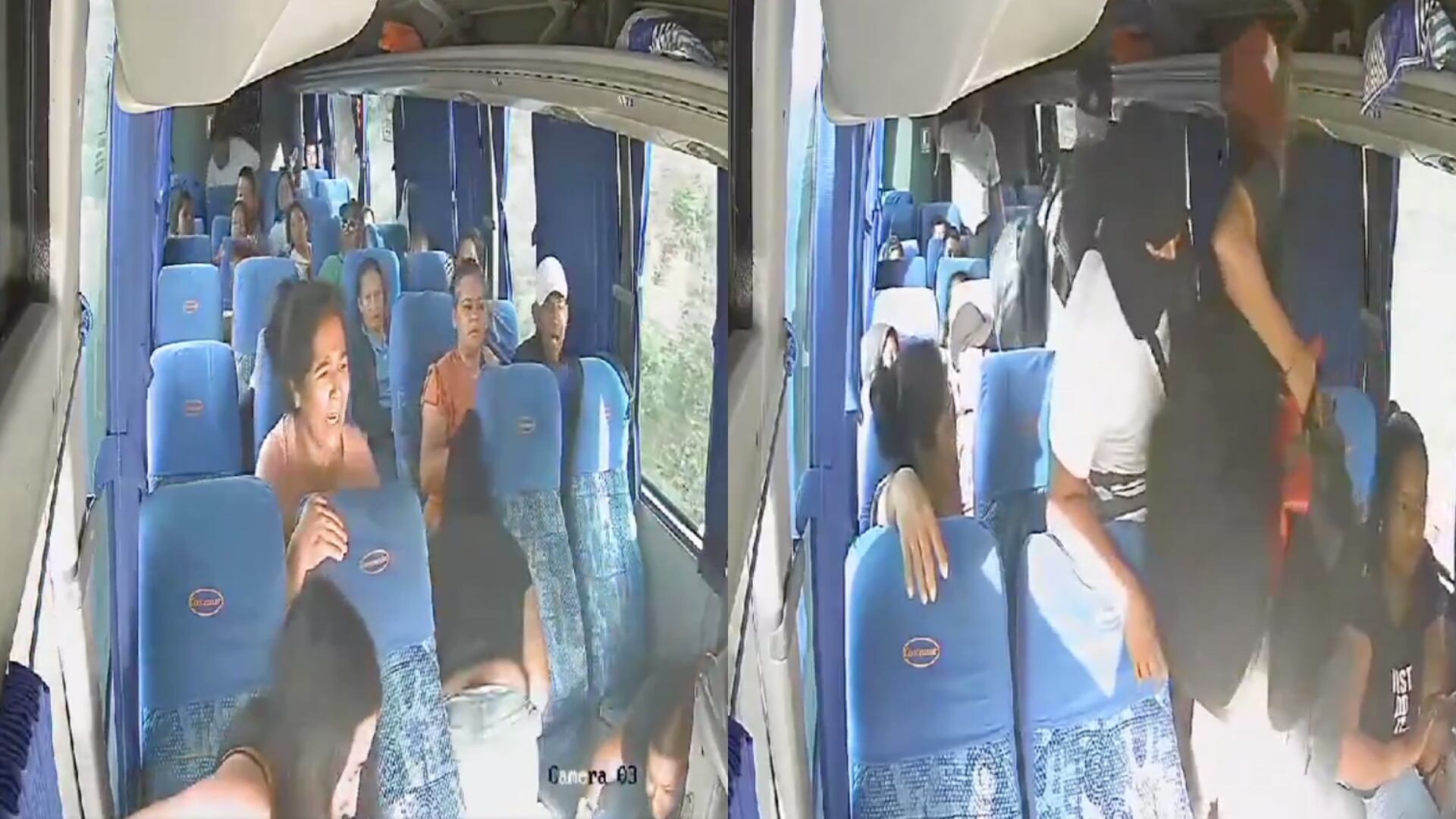 Hombres armados robaron a pasajeros de un bus en Popayán.