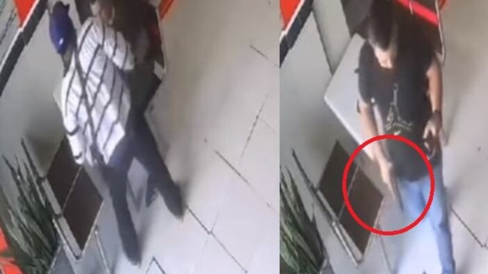 Víctima disparó a ladrón en un restaurante.