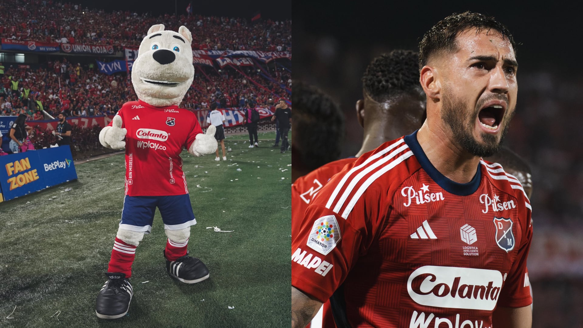 Medellín - Fotos: Redes sociales de la mascota del equipo