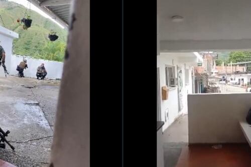 Angustiosos videos del ataque a la estación de Policía en Dagua, Valle del Cauca