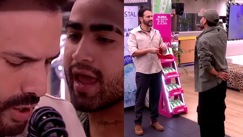 Eidevin y Alejandro Estrada casi se van a los puños en La Casa de los Famosos